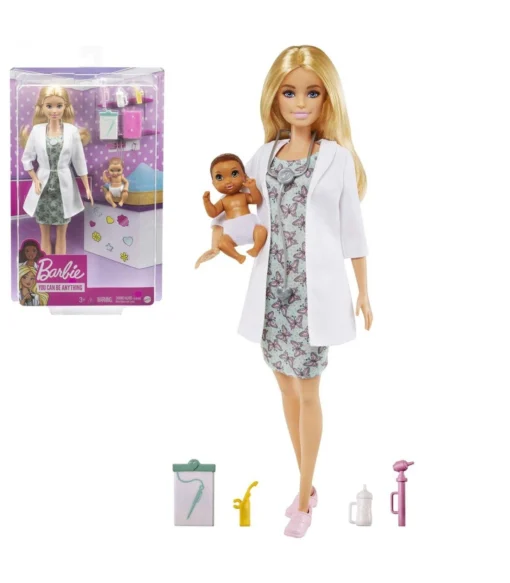 Барби акушерка с бебе - Mattel